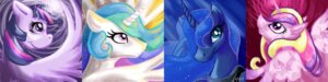 Rating: Safe Score: 0 Tags: abstract_background absurd_res blonde_hair blue_body blue_eyes blue_hair bust_portrait cosmic_hair e621 equid equine ethereal_hair feathered_wings feathers female feral friendship_is_magic fur glowing hair hasbro hi_res horn long_image lopilot magic mammal multicolored_hair multiple_images my_little_pony mythological_creature mythological_equine mythology partitioning pink_body pink_hair portrait princess_cadance_(mlp) princess_celestia_(mlp) princess_luna_(mlp) pseudo_hair purple_body purple_eyes purple_fur purple_hair royalty simple_background smile solo translucent translucent_hair twilight_sparkle_(mlp) two_tone_hair white_body wide_image winged_unicorn wings User: bunchy7s