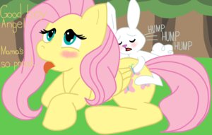 Rating: Explicit Score: 0 Tags: angel_(mlp) blush cutie_mark dialogue duo e621 english_text equid equine feathered_wings feathers female female_penetrated feral fluttershy_(mlp) friendship_is_magic from_behind_position haiku_oezu hasbro hi_res interspecies lagomorph leporid male male/female male_penetrating male_penetrating_female mammal my_little_pony mythological_creature mythological_equine mythology open_mouth pegasus penetration quadruped rabbit sex tail text tongue wings yellow_body yellow_feathers User: bunchy7s