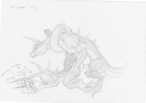 Rating: Explicit Score: 0 Tags: anal anal_penetration claws dragon duo e621 erection fucked_silly genitals greyscale grin horn humanoid_pointy_ears lying male male/male male_penetrated male_penetrating male_penetrating_male megfluff monochrome muscular mythological_creature mythological_scalie mythology nude penetration penis pointy_ears scalie sex shallow_penetration sketch smile spikes standing tail tongue User: bunchy7s