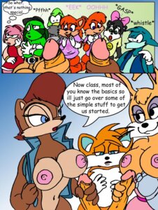 Rating: Explicit Score: 0 Tags: age_difference amy_rose anthro archie_comics areola black_nose blue_eyes bottomless breasts brown_fur brown_hair bunnie_rabbot canine chipmunk cleavage closed_eyes comic cybernetics cyborg diphallia diphallism english_text eyelashes eyeshadow fbz female fox fur furry furry_only hairbow handjob hedgehog lagomorph large_breasts larger_female male mammal mobian_(species) multi_genitalia multi_penis multiple_females mustelid nipples open_mouth orange_fur penis penis_grab rabbit rodent rule34 sally_acorn sega shirt_pull sitting size_difference skunk smaller_male smile sonic_(series) sonic_satam sonic_the_hedgehog_(archie) sonic_the_hedgehog_(comics) sonic_the_hedgehog_(series) sound_effects speech_bubble squirrel straight tail tails tails_the_fox tan_fur teacher's_pets text thought_bubble twins two-tone_fur undressing vest watching whiskers white_fur User: bunchy7s