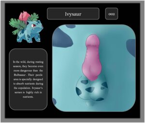 Rating: Explicit Score: 0 Tags: 2013 balls description digital_media_(artwork) e621 elemental_creature english_text erection feral flora_fauna generation_1_pokemon genitals id_number imperial_unit information information_box information_section ivysaur male metric_unit nintendo nude number penis plant pokedex_entry pokedex_number pokemon pokemon_(species) red_eyes reference_image scalie science solo species_information species_name text text_box unit zeklullaby User: bunchy7s