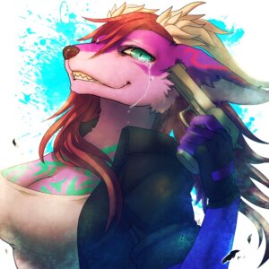 Rating: Safe Score: 0 Tags: 1:1 anthro black_nose blue_eyes bodily_fluids breasts brown_hair canid canine canis crying desert_eagle dragon e621 female fur furred_dragon furred_scalie golden_deagle gun hair handgun horn hybrid looking_at_viewer mammal mythological_creature mythological_scalie mythology pistol purple_body purple_fur ranged_weapon red_hair reituki scalie smile solo suicide tears weapon wolf User: bunchy7s