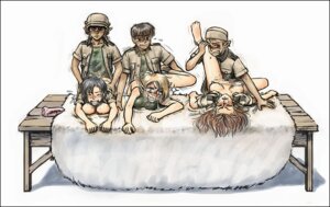 Rating: Explicit Score: 0 Tags: 3boys 3girls bent_over big_breasts blush breasts censored cleavage color comfort_woman comfort_women doggy_style elf female female_soldier from_behind gangbang gogocherry group_sex human large_breasts male male_focus mass_rape military_uniform multiple_boys multiple_females multiple_girls multiple_males nipples orgy panties pointy_ears rape rule34 sex sex_slave soldier sweat tears uniform white_background User: bunchy7s