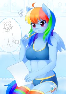 Rating: Questionable Score: 0 Tags: 2014 anthro anthrofied blue_body blue_feathers blue_fur bra clothing e621 equid equine feathered_wings feathers female friendship_is_magic fur hair hasbro mammal multicolored_hair my_little_pony mythological_creature mythological_equine mythology panties paper pastelletta pegasus pencil_(object) purple_eyes rainbow_dash_(mlp) rainbow_hair solo underwear wings User: bunchy7s Rating: Questionable Score: 0 Tags: 2014 anthro anthrofied blue_body blue_feathers blue_fur bra clothing e621 equid equine feathered_wings feathers female friendship_is_magic fur hair hasbro mammal multicolored_hair my_little_pony mythological_creature mythological_equine mythology panties paper pastelletta pegasus pencil_(object) purple_eyes rainbow_dash_(mlp) rainbow_hair solo underwear wings User: bunchy7s