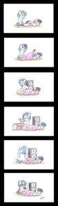 Rating: Safe Score: 0 Tags: absurd_res black_hair blue_hair bobthedalek box cardboard_cutout comic container crayon_(artwork) cutie_mark cutout dialogue duo e621 earth_pony english_text equid equine eyes_closed female feral friendship_is_magic frown fur glowing grey_body grey_fur hair hasbro hi_res horn horse humor long_hair lying magic mammal multicolored_hair my_little_pony mythological_creature mythological_equine mythology octavia_(mlp) open_mouth pen_(artwork) pony sleeping smile speaker text traditional_media_(artwork) two_tone_hair unicorn vinyl_scratch_(mlp) white_body white_fur User: bunchy7s