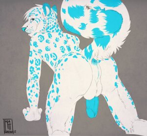 Rating: Explicit Score: 0 Tags: 2012 all_fours anthro anus backsack balls blue_penis butt cevet_daphvir circumcised e621 erection felid genitals humanoid_genitalia humanoid_penis looking_at_viewer looking_back male mammal nude pantherine penis perineum presenting presenting_hindquarters raised_tail snow_leopard solo tail themutt User: bunchy7s