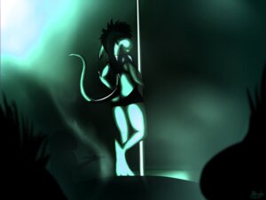 Rating: Questionable Score: 0 Tags: alien clothed clothing crowded dancing dokri e621 ear_piercing faceless femboy fog glowing green_hair hair hi_res long_hair long_tail male mohawk monochrome monster partially_clothed petresko piercing pole pole_dancing silhouette smoke solo stripper striptease tail underwear underwear_down undressing waiter User: bunchy7s