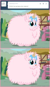 Rating: Safe Score: 0 Tags: 2013 blue_eyes border dessert e621 earth_pony english_text equid equine fan_character female fluffle_puff fluffy food fur hair hasbro horse ice_cream mammal mixermike622 my_little_pony outside pink_body pink_border pink_fur pink_hair pony solo text tongue tongue_out tumblr url User: bunchy7s