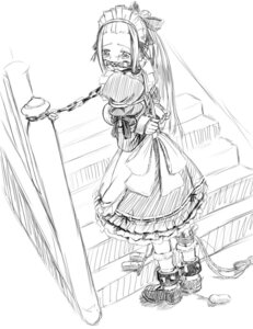 Rating: Explicit Score: 0 Tags: arms_behind_back artist_request ball_gag bondage breasts collar dress female femsub gag gagged indoors large_breasts maid monochrome ponytail rule34 scared standing tagme very_long_hair vibrator vibrator_under_clothes User: bunchy7s