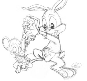 Rating: Explicit Score: 0 Tags: anthro buster_bunny diaper fur furry looqdrake male male_only mammal mouse multiple_males rabbit rodent rule34 sketch sneezer tagme tiny_toon_adventures User: bunchy7s