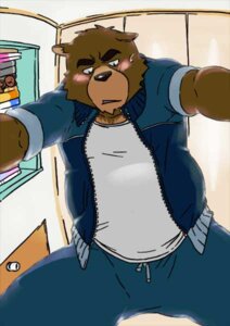 Rating: Safe Score: 0 Tags: american_black_bear bear biceps black_bear blush clothed clothing e621 juuichi_mikazuki looking_at_viewer male mammal morenatsu muscular muscular_male overweight overweight_male solo sophia-san ursine User: bunchy7s