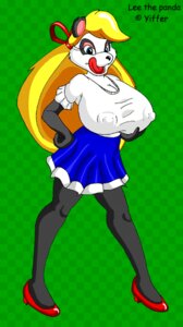 Rating: Questionable Score: 0 Tags: anthro badgerben bear big_breasts biped blonde_hair bottomwear breasts checkered checkered_background clothed clothing digital_media_(artwork) e621 female footwear fully_clothed fur giant_panda hair high_heels huge_breasts lee_the_panda licking licking_lips licking_own_lips long_hair mammal nipple_outline pattern_background seductive self_lick shirt shoes simple_background skirt solo tongue tongue_out topwear User: bunchy7s Rating: Questionable Score: 0 Tags: anthro badgerben bear big_breasts biped blonde_hair bottomwear breasts checkered checkered_background clothed clothing digital_media_(artwork) e621 female footwear fully_clothed fur giant_panda hair high_heels huge_breasts lee_the_panda licking licking_lips licking_own_lips long_hair mammal nipple_outline pattern_background seductive self_lick shirt shoes simple_background skirt solo tongue tongue_out topwear User: bunchy7s