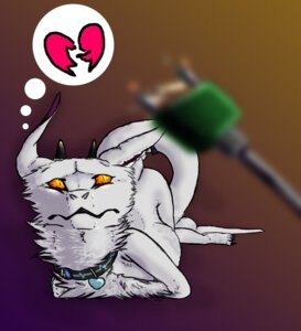Rating: Safe Score: 0 Tags: amber_eyes ambiguous_gender broken_heart cattle_prod collar e621 feral mammal sad simple_background solo synx tail xxpoizenxx User: bunchy7s Rating: Safe Score: 0 Tags: amber_eyes ambiguous_gender broken_heart cattle_prod collar e621 feral mammal sad simple_background solo synx tail xxpoizenxx User: bunchy7s