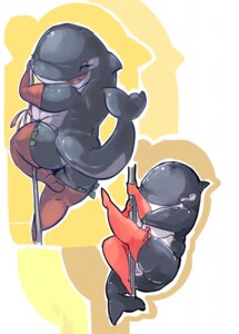 Rating: Explicit Score: 0 Tags: anthro aquatic blowhole blush breasts butt cetacean cora_(shamelesss) dancing dolphin e621 eyes_closed female hi_res mammal money oceanic_dolphin orca pasties pole pole_dancing shamelesss slightly_chubby solo stripper toothed_whale User: bunchy7s