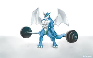 Rating: Explicit Score: 0 Tags: 16:10 anthro bandai_namco barbell biped bulge claws clothing countershading digimon digimon_(species) dragon e621 exercise exveemon facial_markings fangs grin head_markings horn looking_at_viewer male markings muscular muscular_anthro muscular_male mythological_creature mythological_scalie mythology red_eyes reptile scalie smile solo standing tail teeth thong todex underwear weights widescreen wings workout User: bunchy7s