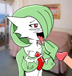 Rating: Explicit Score: 0 Tags: after_fellatio after_handjob after_oral after_sex breasts color cum day female gardevoir green_hair hair human indoors interspecies male penis pokemon pokemon_(species) pokemon_rse pokephilia red_eyes rule34 straight tagme User: bunchy7s