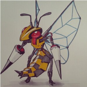 Rating: Safe Score: 0 Tags: 2_toes ambiguous_gender anthro anthrofied arthropod beedrill biped digitigrade e621 feet generation_1_pokemon hymenopteran insect insect_wings machine nintendo pokemon pokemon_(species) pokemorph red_eyes red_sclera robot robot_drawfriend simple_background solo spread_wings standing stinger toes wings yellow_body User: bunchy7s Rating: Safe Score: 0 Tags: 2_toes ambiguous_gender anthro anthrofied arthropod beedrill biped digitigrade e621 feet generation_1_pokemon hymenopteran insect insect_wings machine nintendo pokemon pokemon_(species) pokemorph red_eyes red_sclera robot robot_drawfriend simple_background solo spread_wings standing stinger toes wings yellow_body User: bunchy7s