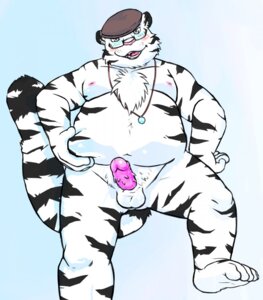 Rating: Explicit Score: 0 Tags: anthro balls blush chest_tuft e621 erection eyewear felid fur gazpacho genitals glasses hi_res humanoid_genitalia humanoid_penis leucistic male mammal markings nude overweight overweight_anthro overweight_male pantherine penile_spines penis slightly_chubby solo stripes tail tiger tuft User: bunchy7s Rating: Explicit Score: 0 Tags: anthro balls blush chest_tuft e621 erection eyewear felid fur gazpacho genitals glasses hi_res humanoid_genitalia humanoid_penis leucistic male mammal markings nude overweight overweight_anthro overweight_male pantherine penile_spines penis slightly_chubby solo stripes tail tiger tuft User: bunchy7s