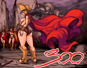 Rating: Explicit Score: 0 Tags: 300 armor ass beige_skin black_hair breasts cape color dark_horse female female_only hair helmet holding human leonidas long_hair multiple_females multiple_girls outdoors overhand_grip rule34 rule_63 shield sideboob spartan_helmet spear standing topless warrior weapon User: bunchy7s