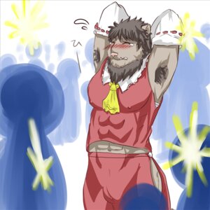 Rating: Questionable Score: 0 Tags: 1:1 2008 abs anthro armpit_hair armwear athletic beard blush bodily_fluids body_hair bulge camera_flash chest_wraps clothed clothing clothing_cord commentary cosplay cravat crossdressing detached_sleeves digital_media_(artwork) drawstring e621 embarrassed eyes_closed facial_hair felid femboy fur group hair hands_behind_head humiliation lion male mammal mane muscular nipple_outline pantherine pecs public reimu_hakurei seitora shrine_maiden silhouette solo_focus tears touhou wraps User: bunchy7s