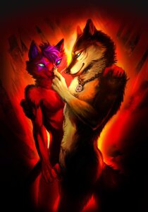 Rating: Questionable Score: 0 Tags: 5_fingers alectorfencer anthro anthro_on_anthro biped blue_eyes boop brown_body brown_fur brown_nose canid canine claws closed_smile duo e621 felid feline finger_claws fingers fur hair hi_res hug jewelry male male/male male_anthro mammal mouth_closed narrowed_eyes necklace necklace_only nose_boop nude nude_anthro nude_male purple_hair red_body red_fur smile smiling_at_another standing tail white_body white_fur User: bunchy7s