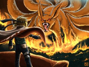 Rating: Safe Score: 0 Tags: 2007 4:3 angry asian_mythology battle canid canid_demon canine cc-by-nc-nd creative_commons demon duo e621 east_asian_mythology feral fire fox fox_spirit fur kurama male mammal minato_namikaze multi_tail mythology naruto orange_body orange_fur orcagirl2001 red_eyes tail tailed_beast unavailable_at_source User: bunchy7s