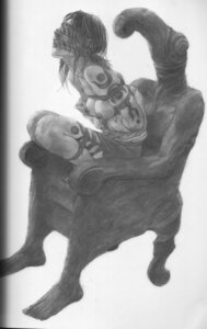Rating: Explicit Score: 0 Tags: black_hair blindfold bondage breasts chair cleave_gag female gag highres hiroaki_samura monochrome nipples pencil realistic rope rule34 sitting solo User: bunchy7s Rating: Explicit Score: 0 Tags: black_hair blindfold bondage breasts chair cleave_gag female gag highres hiroaki_samura monochrome nipples pencil realistic rope rule34 sitting solo User: bunchy7s
