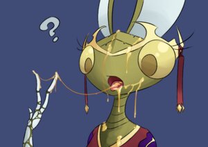 Rating: Questionable Score: 0 Tags: ambiguous_fluids anthro arthropod blizzard_entertainment digitalkaiju e621 female grand_empress_shek'zeer insect mantid_(warcraft) mantis mists_of_pandaria solo suggestive surprised warcraft User: bunchy7s