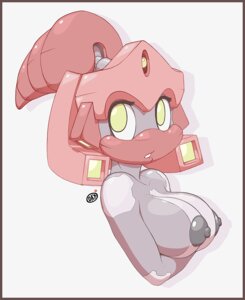 Rating: Questionable Score: 0 Tags: 2014 big_breasts blush border breasts countershade_torso countershading cybernetics cyborg daxzor e621 female grey_body grey_nipples grey_skin half-length_portrait hi_res humanoid humanoidrobot looking_at_viewer looking_back machine nipples not_furry portrait proxy_(pizzacat) red_body red_border red_skin robot simple_background solo white_background white_body white_skin yellow_eyes User: bunchy7s