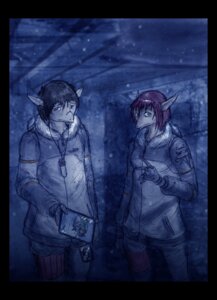 Rating: Safe Score: 0 Tags: alien black_border blue_eyes blue_theme border clothing cool_colors crystal_castles dmargo duo e621 female glass green_eyes hair hi_res jacket long_ears male photo red_hair sad scalie snow topwear winter zaetak User: bunchy7s