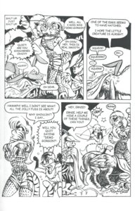 Rating: Questionable Score: 0 Tags: anthro avian canid canine comic dialogue e621 english_text feathered_wings feathers felid female fox fredrik_k_t_andersson greyscale group gryphon hi_res hybrid male mammal metal_bra monochrome mythological_avian mythological_creature mythology pantherine pen_(artwork) pixie tail text tiger traditional_media_(artwork) wings User: bunchy7s