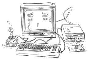 Rating: Explicit Score: 0 Tags: ambiguous_gender commodore_64 inanimate rule34 som tagme User: bunchy7s