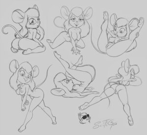 Rating: Explicit Score: 0 Tags: angle anthro breasts butt chip_'n_dale_rescue_rangers chip_(disney) disney duo e621 female gadget_hackwrench genitals hi_res mammal monochrome mouse multiple_poses murid murine nude pose rodent scificat solo spread_legs spreading teasing vulva User: bunchy7s