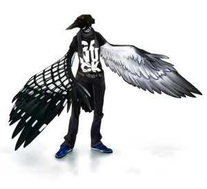 Rating: Safe Score: 0 Tags: anthro avian beak beanie belt biped bird black_body black_feathers bottomwear clothed clothing common_loon e621 english_text feather_hands feathered_wings feathers footwear hat headgear headwear loon male markings pants prawst realistic_wings red_eyes scarf shirt shoes simple_background sneakers solo spots spotted_body spotted_feathers striped_feathers text text_on_clothing text_on_shirt text_on_topwear topwear white_background white_body white_feathers white_markings winged_arms wings User: bunchy7s
