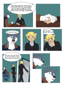 Rating: Safe Score: 0 Tags: 2013 3:4 anthro canid canine canis clothing comic dialogue domestic_cat domestic_dog duo e621 english_text felid feline felis female fur hi_res husky mammal nora_(rain-yatsu) nordic_sled_dog rain-yatsu rainier_(rain-yatsu) seattle_fur shirt sitting spitz text topwear User: bunchy7s
