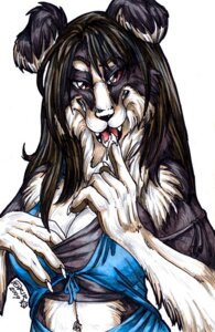 Rating: Safe Score: 0 Tags: 2009 5_fingers anthro big_breasts black_body black_fur black_nose border_collie breasts brown_eyes brown_hair canid canine canis claws cleavage clothed clothing collie domestic_dog e621 female fenrir_lunaris fingers front_view fur hair herding_dog licking looking_at_viewer mammal navel navel_piercing navel_ring pastoral_dog piercing ring_piercing sheepdog simple_background solo suggestive tongue tongue_out white_background white_body white_fur User: bunchy7s Rating: Safe Score: 0 Tags: 2009 5_fingers anthro big_breasts black_body black_fur black_nose border_collie breasts brown_eyes brown_hair canid canine canis claws cleavage clothed clothing collie domestic_dog e621 female fenrir_lunaris fingers front_view fur hair herding_dog licking looking_at_viewer mammal navel navel_piercing navel_ring pastoral_dog piercing ring_piercing sheepdog simple_background solo suggestive tongue tongue_out white_background white_body white_fur User: bunchy7s
