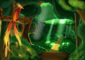 Rating: Safe Score: 0 Tags: 2012 ambiguous_gender avian detailed_background e621 english_text european_mythology feathered_wings feathers feral forest friendship_is_magic greek_mythology hasbro hi_res my_little_pony mythological_avian mythological_bird mythological_creature mythological_firebird mythology nature orange_body orange_feathers outside philomena_(mlp) phoenix plant red_body red_feathers shrub sign solo text tree tyruas wings wood yellow_eyes User: bunchy7s