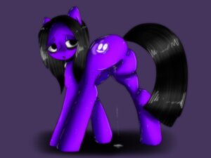 Rating: Explicit Score: 0 Tags: 4:3 anaxboo black_hair bodily_fluids cutie_mark dripping e621 earth_pony equid equine fan_character female feral fur genital_fluids genitals hair hasbro horse looking_back mammal my_little_pony pony purple_body purple_fur quadruped simple_background solo tail vaginal_fluids vulva zombs User: bunchy7s