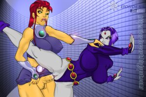 Rating: Explicit Score: 0 Tags: alien alien/human alien_futa borders_studio dc dc_comics female female_human futa_on_female futanari green_eyes human humanoid intersex orange_skin rachel_roth raven_(dc) red_hair rule34 rule_63 smooth_skin starfire tamaranean teen_titans toontinkerer User: bunchy7s