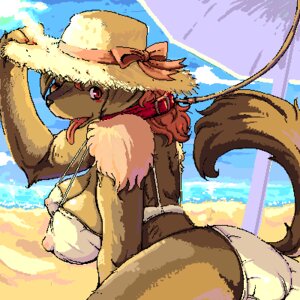 Rating: Questionable Score: 0 Tags: 1:1 anthro beach beach_umbrella breasts canid canine canis clothed clothing cloud detailed_background digital_media_(artwork) domestic_dog e621 female hat headgear headwear kemonono looking_at_viewer low_res mammal nipple_outline oekaki outside parasol pixel_(artwork) sand seaside side_boob sky solo tail tongue tongue_out water User: bunchy7s Rating: Questionable Score: 0 Tags: 1:1 anthro beach beach_umbrella breasts canid canine canis clothed clothing cloud detailed_background digital_media_(artwork) domestic_dog e621 female hat headgear headwear kemonono looking_at_viewer low_res mammal nipple_outline oekaki outside parasol pixel_(artwork) sand seaside side_boob sky solo tail tongue tongue_out water User: bunchy7s