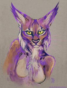 Rating: Safe Score: 0 Tags: 2012 anthro e621 felid feline female lavacat looking_at_viewer lynx mammal simple_background solo text url whiskers yellow_eyes User: bunchy7s