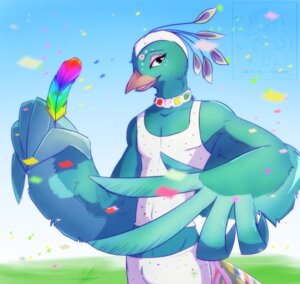 Rating: Safe Score: 0 Tags: 2014 animal_crossing anthro avian beak bird black_eyes bottomwear clothed clothing cloud e621 eyelashes feathered_wings feathers femboy festivale galliform grasp half-closed_eyes happy looking_at_viewer male narrowed_eyes nintendo open_mouth outside pants pave_(animal_crossing) peafowl pecs phasianid rainbow shirt silvyr sky smile solo tank_top topwear wings User: bunchy7s Rating: Safe Score: 0 Tags: 2014 animal_crossing anthro avian beak bird black_eyes bottomwear clothed clothing cloud e621 eyelashes feathered_wings feathers femboy festivale galliform grasp half-closed_eyes happy looking_at_viewer male narrowed_eyes nintendo open_mouth outside pants pave_(animal_crossing) peafowl pecs phasianid rainbow shirt silvyr sky smile solo tank_top topwear wings User: bunchy7s