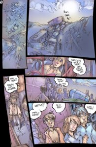 Rating: Safe Score: 0 Tags: comic confusion dialogue digital_media_(artwork) e621 english_text female group hi_res human legend_of_the_werehorse male mamabliss mammal text vehicle User: bunchy7s