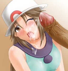 Rating: Explicit Score: 0 Tags: blush clothes color cum female hat human human_only leaf_(pokemon) male nintendo penis pokemon rule34 tagme wink User: bunchy7s