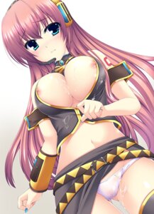 Rating: Explicit Score: 0 Tags: breasts detached_sleeves female headphones huge_breasts long_hair megurine_luka mizuhara_yuu nail_polish nipple_slip nipples purple_hair rule34 thighhighs vocaloid User: bunchy7s