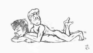 Rating: Explicit Score: 0 Tags: 2boys anal anal_penetration anal_sex archie_andrews archie_comics artist_signature gay gay_sex jughead_jones like_a_champ looking_away lying_on_person male male_only motion_lines nude pleasure_face prone_bone receiving_on_stomach rule34 sex ship speed_bump_position tagme white_background yaoi yoshi_(artist) User: bunchy7s
