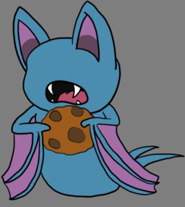 Rating: Safe Score: 0 Tags: alpha_channel ambiguous_gender bat cookie crazymokona e621 fangs food generation_1_pokemon mammal membrane_(anatomy) membranous_wings multicolored_body nintendo open_mouth pokemon pokemon_(species) simple_background solo teeth transparent_background wings zubat User: bunchy7s