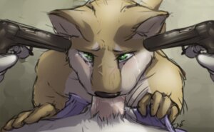 Rating: Explicit Score: 0 Tags: anthro bodily_fluids catwolf crying cum duo e621 erection fellatio first_person_view forced genital_fluids genitals green_eyes gun gunpoint holding_gun holding_object holding_ranged_weapon holding_weapon male male/male male_penetrated male_penetrating male_penetrating_male male_pov mammal oral oral_penetration penetrating_pov penetration penile penis ranged_weapon rape saliva sex sex_or_die tears weapon User: bunchy7s