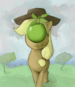 Rating: Safe Score: 0 Tags: apple applejack_(mlp) clothing detailed_background digital_media_(artwork) digital_painting_(artwork) e621 earth_pony equid equine female feral food friendship_is_magic front_view fruit hasbro hat headgear headwear horse inspired_by_formal_art luna-sedata mammal my_little_pony orchard painting_(artwork) plant pony rene_magritte smile solo son_of_man surrealism walking User: bunchy7s