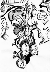 Rating: Safe Score: 0 Tags: abs anthro biceps biped black_and_white canid canine canis e621 female hyper jmadoc machine mammal mecha monochrome muscular muscular_anthro muscular_female polyanthrope simple_background solo surrealism white_background wolf User: bunchy7s